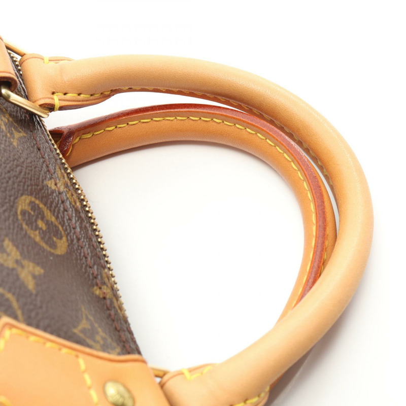 路易威登 Speedy 30 旅行手提包 M41526 Monogram 皮革 棕色 二手 女士-6