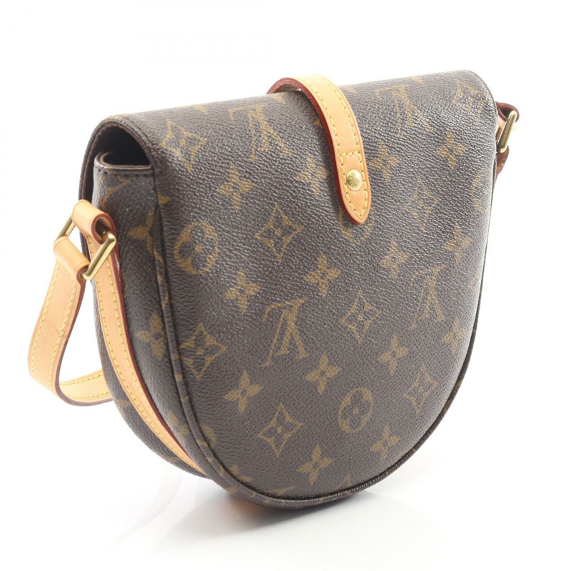 路易威登 Shanti PM 單肩斜背包 M40646 Monogram 棕色皮革-1