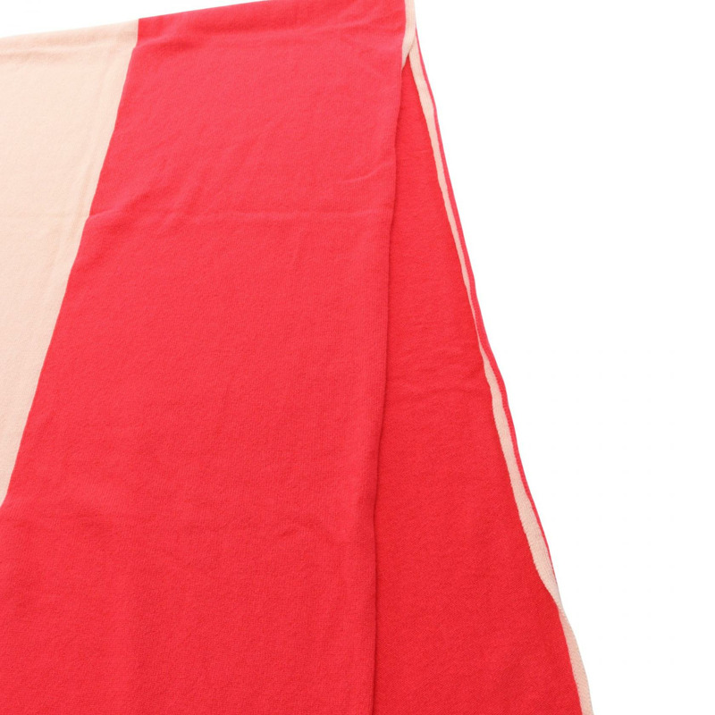 香奈兒 COCO Mark 披肩圍巾 粉紅 二手 女士 CC-3