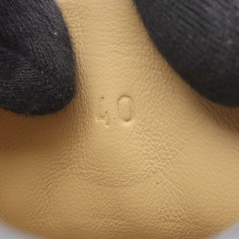 愛馬仕 Easy 運動鞋 #40 黑色真皮二手女款-5