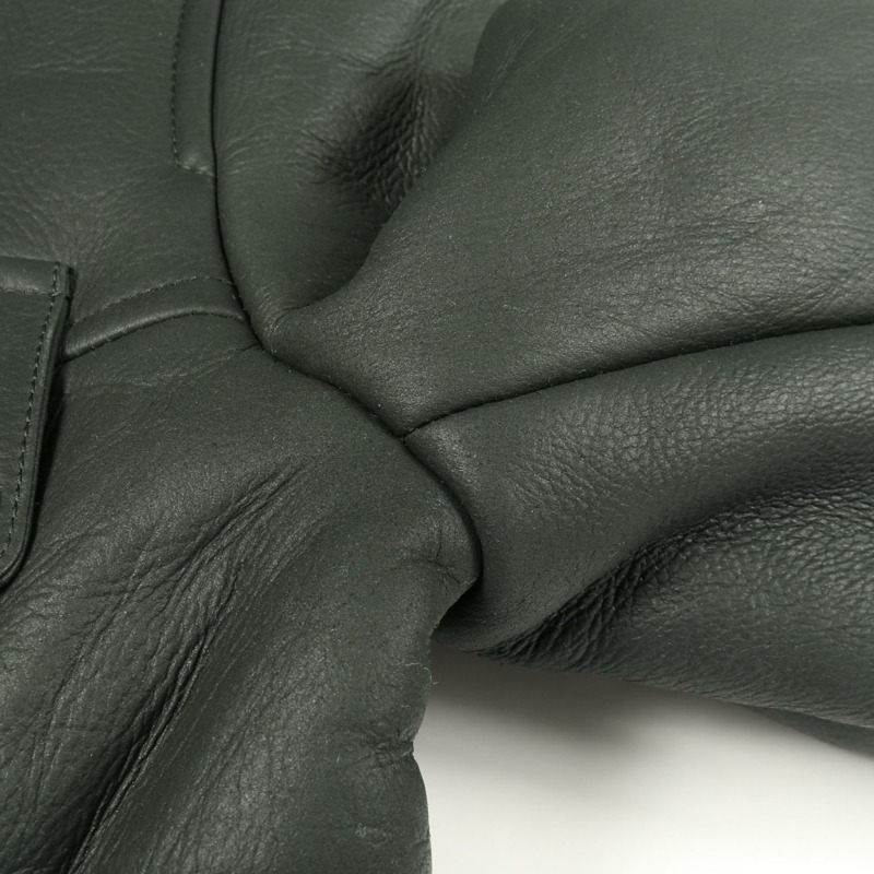 愛馬仕 Serie 扣環 其他外套 羊毛灰藍色 二手男士-5