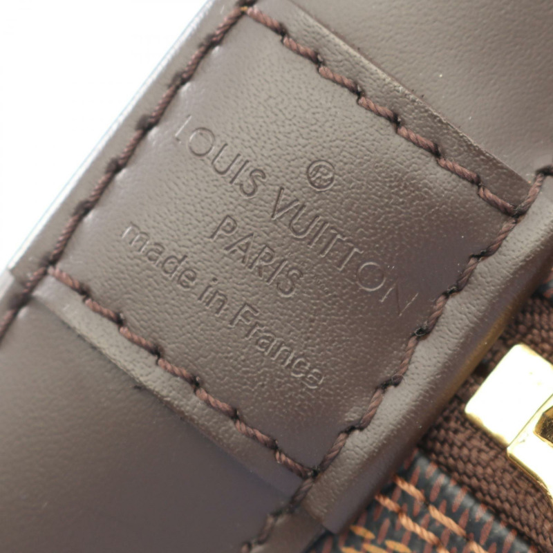 路易威登 Alma PM 手提包 N53151 Damier 皮革 Ebene 二手女士 LV-3