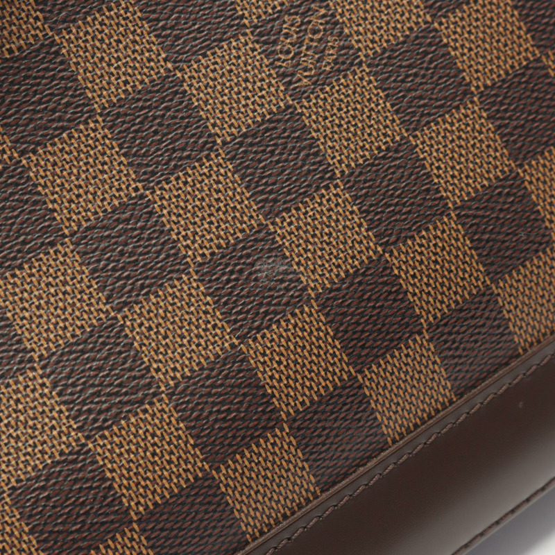 路易威登 Alma PM 手提包 N53151 Damier 皮革 Ebene 二手女士 LV-7