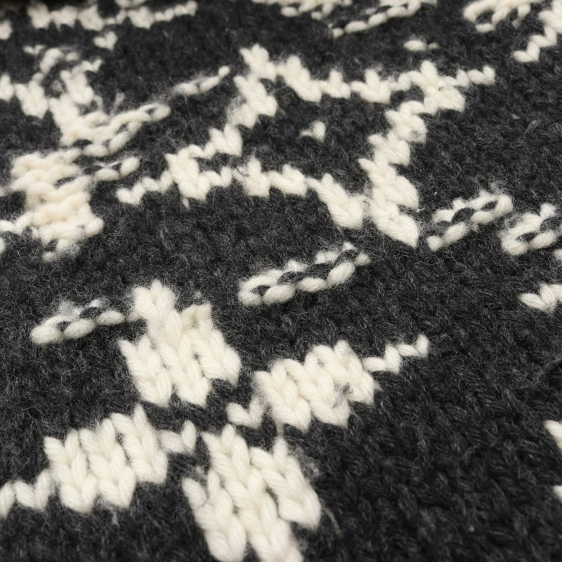 路易威登 (LOUIS VUITTON) 扭曲Monogram針織衫 #M 毛衣 RM202 TPA HJN85W 羊毛灰色-6