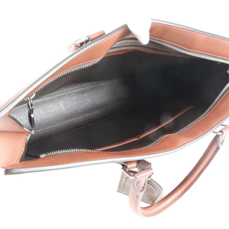 路易威登 Ombre Sac Plat 橫款拉鍊皮革包 M55733 男士-6