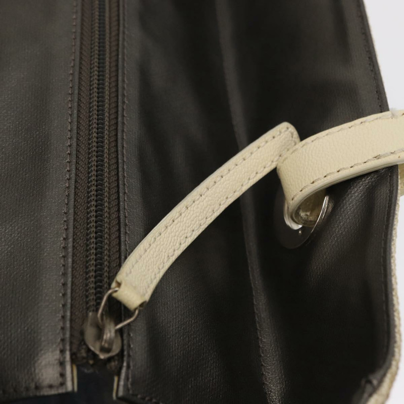 【日本直送】香奈兒巴黎比亞里茨GM托特包 尼龍 銀色 CC Auth BA10114-9