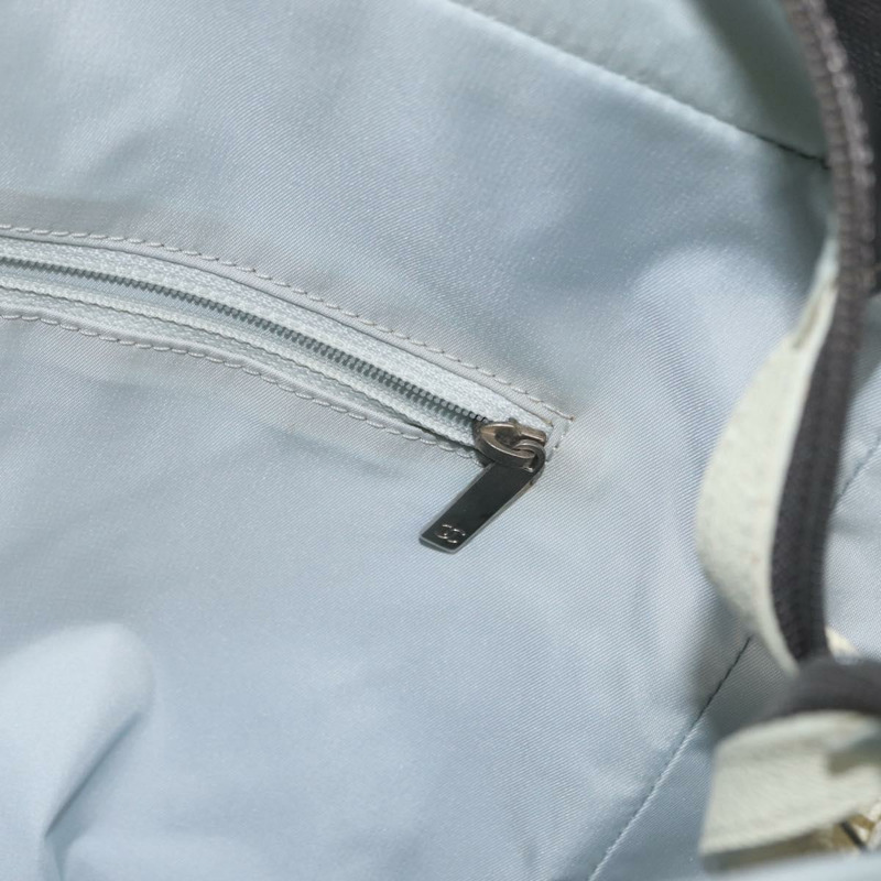 【日本直送】香奈兒巴黎比亞里茨GM托特包 尼龍 銀色 CC Auth BA10114-20