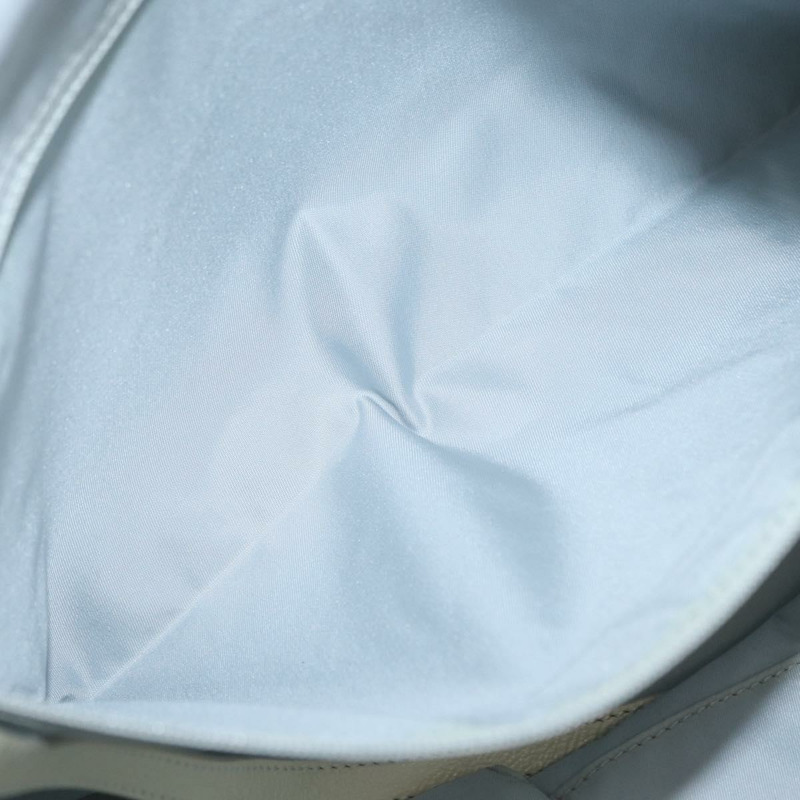 【日本直送】香奈兒巴黎比亞里茨GM托特包 尼龍 銀色 CC Auth BA10114-21