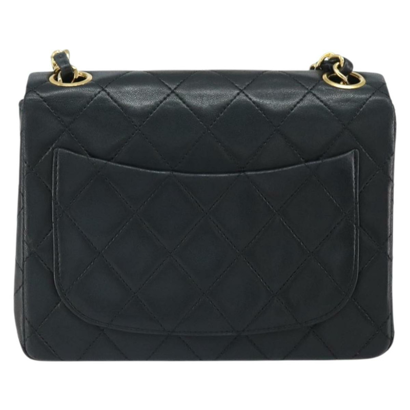 【日本直送】香奈兒 (CHANEL) Matelasse 18 鏈條單肩包，羊皮材質，黑色，金色雙C標誌，正品編號 BA10325SAM-1