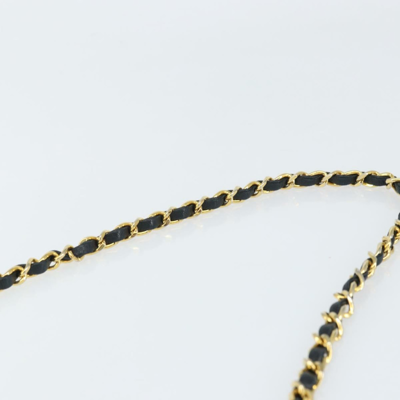 【日本直送】香奈兒 (CHANEL) Matelasse 18 鏈條單肩包，羊皮材質，黑色，金色雙C標誌，正品編號 BA10325SAM-13