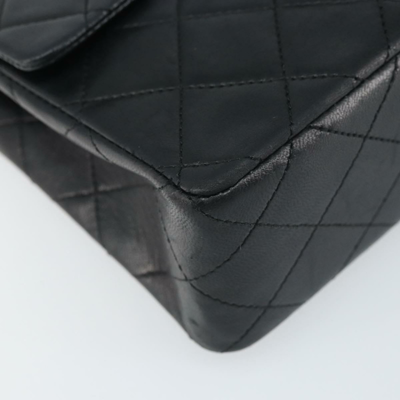 【日本直送】香奈兒 (CHANEL) Matelasse 18 鏈條單肩包，羊皮材質，黑色，金色雙C標誌，正品編號 BA10325SAM-15