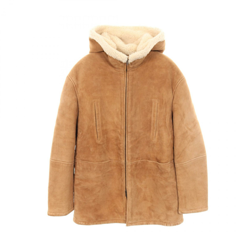 聖羅蘭巴黎 其他 麂皮棕色 男士二手外套-0