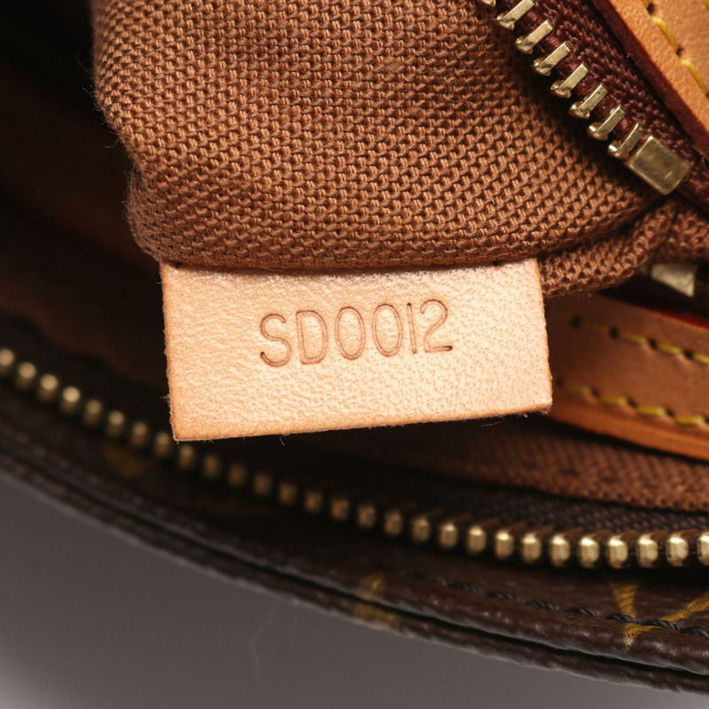 路易威登 Trotter 單肩斜背包 M51240 Monogram 皮革 棕色 二手-4