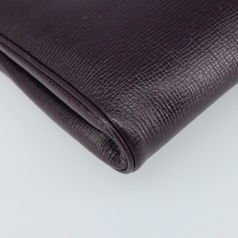 【日本直送】CELINE 圓背包 皮革 紫色 金色 正品 159845V-15