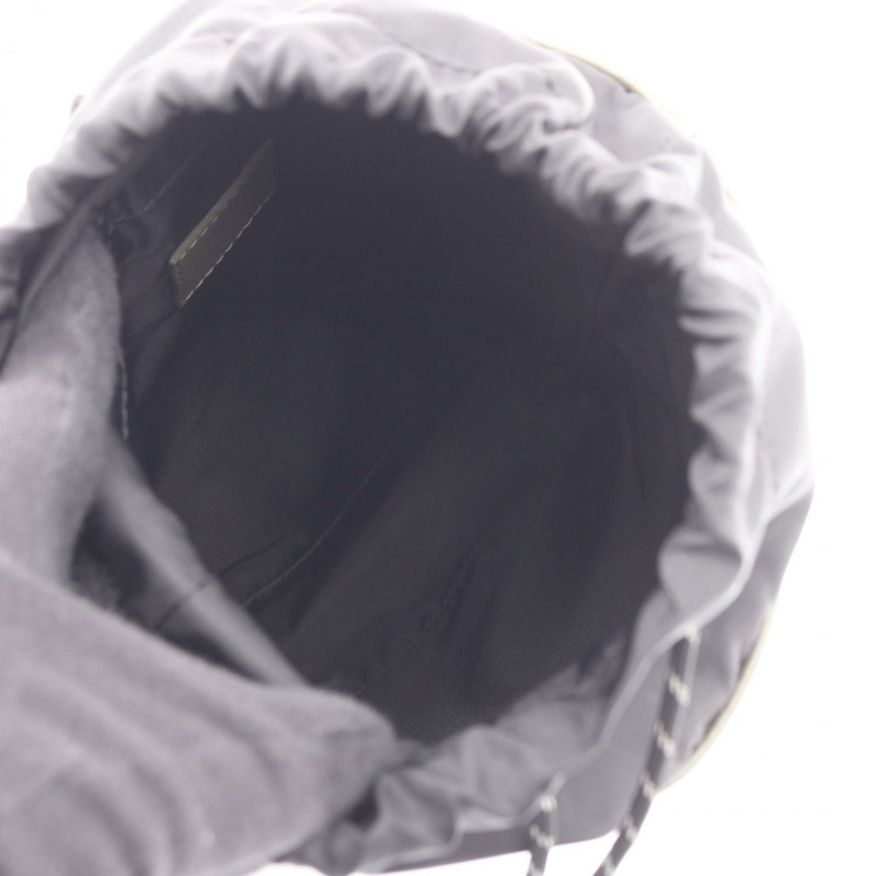 路易威登 Chalk 斜背腰包 M44634 Monogram Shadow 皮革 卡其色-2