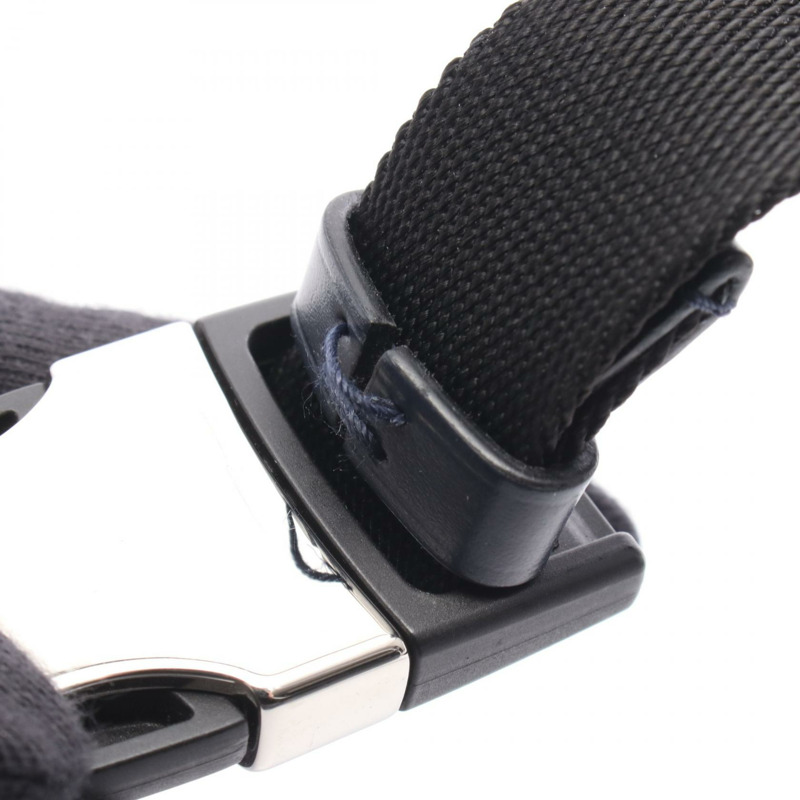 路易威登 (LOUIS VUITTON) 腰包 M53420 Epi 皮革 Monogram Eclipse 黑色/海軍藍 二手 男士-9