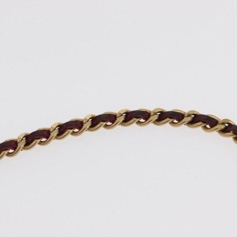 【日本直送】香奈兒 Choco Bar 手提包，羊皮材質，橙色金色 CC 標誌，型號 bs33102-7