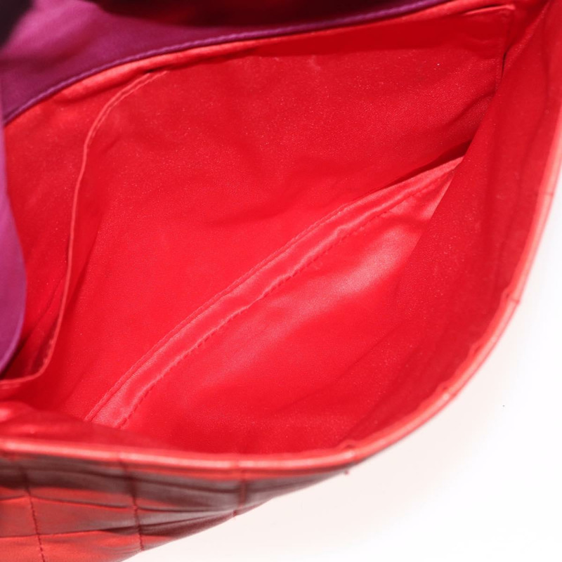 【日本直送】香奈兒 Choco Bar 手提包，羊皮材質，橙色金色 CC 標誌，型號 bs33102-26