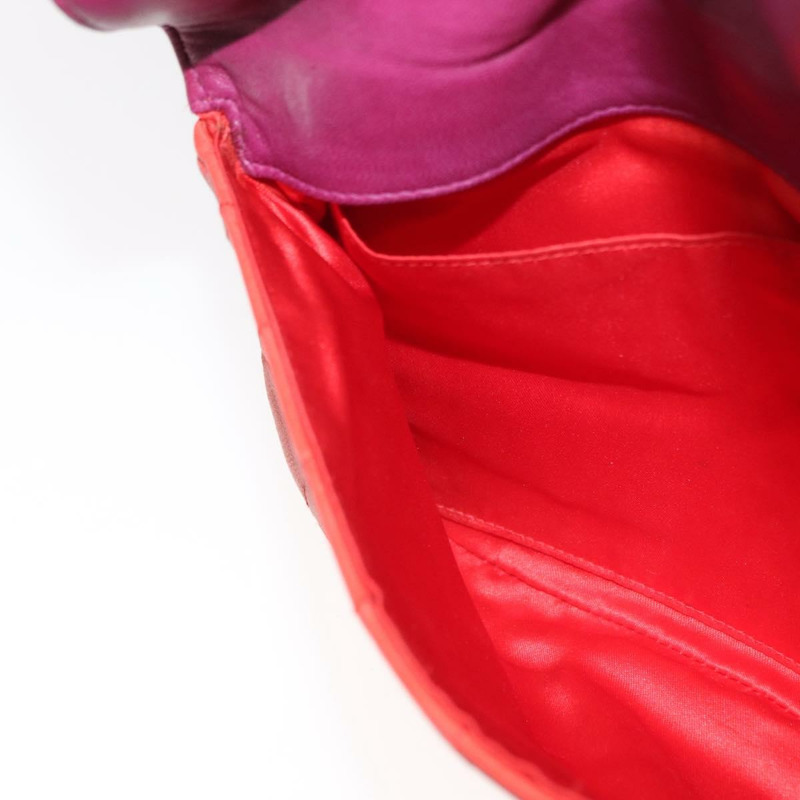 【日本直送】香奈兒 Choco Bar 手提包，羊皮材質，橙色金色 CC 標誌，型號 bs33102-28