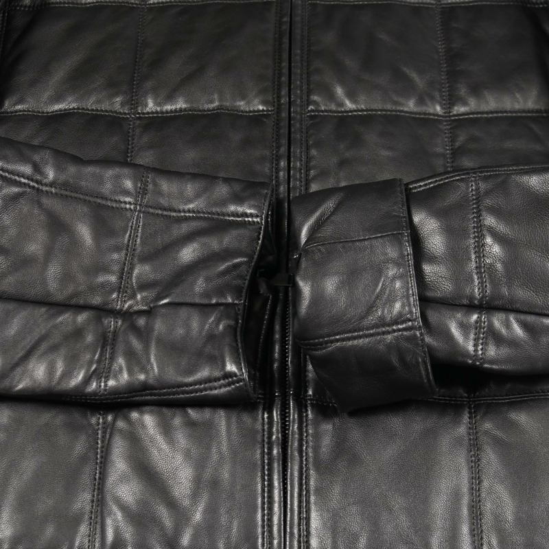聖羅蘭巴黎 其他款式 羊皮黑色男士外套 二手-6