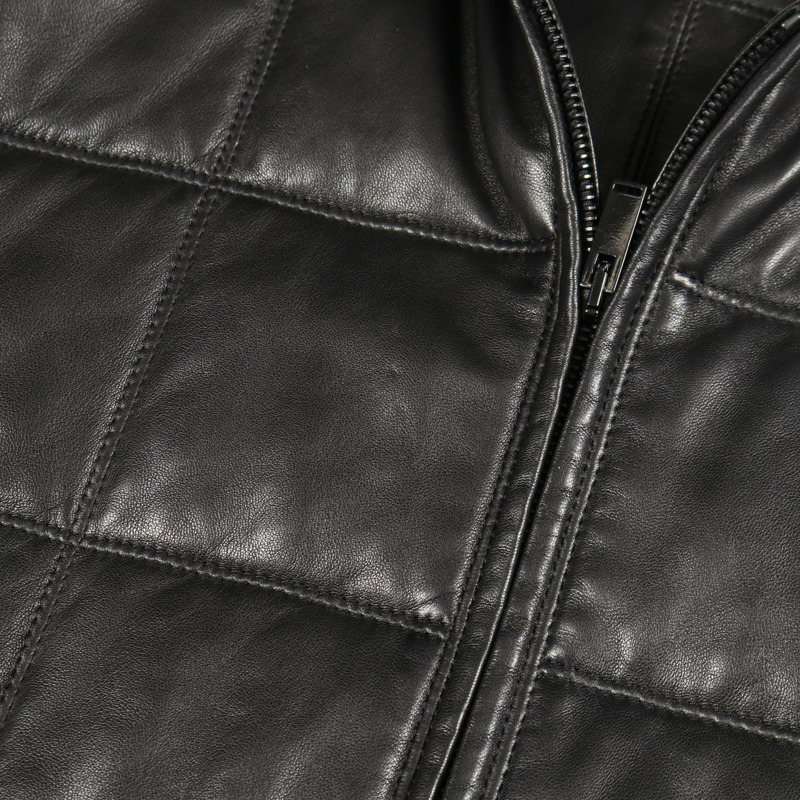 聖羅蘭巴黎 其他款式 羊皮黑色男士外套 二手-7