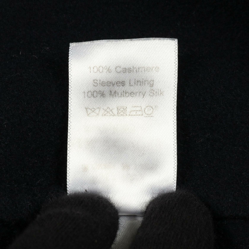 CELINE Egg Crombie 其他羊絨大衣 海軍藍 二手 女士-5