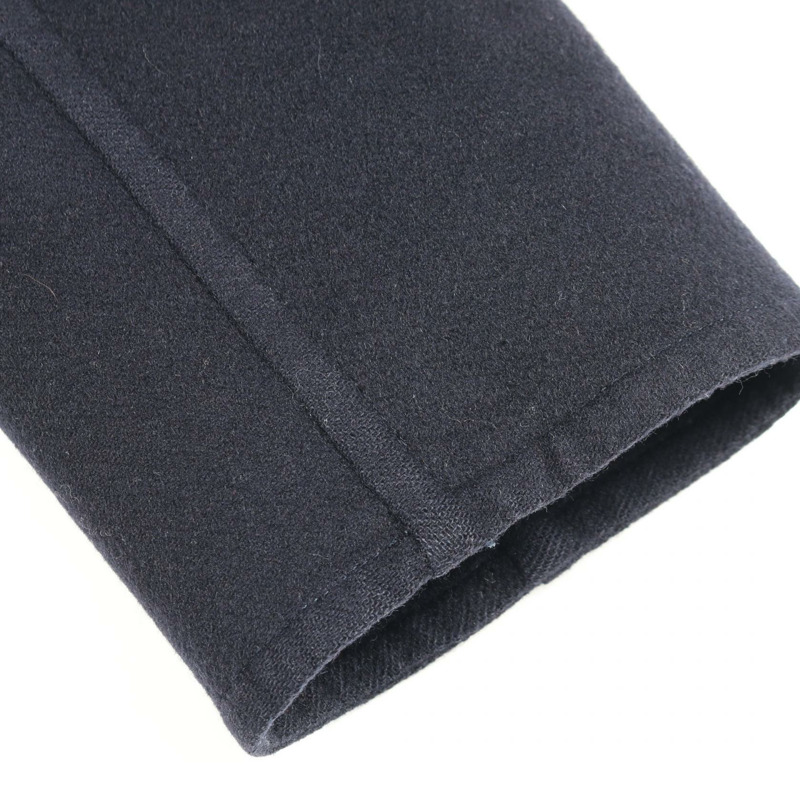 CELINE Egg Crombie 其他羊絨大衣 海軍藍 二手 女士-8