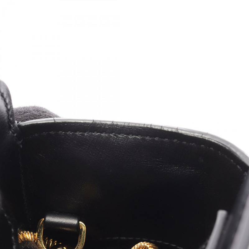 PRADA SAFFIANO 肩挎斜背包 1BA113 黑色真皮二手女款-6