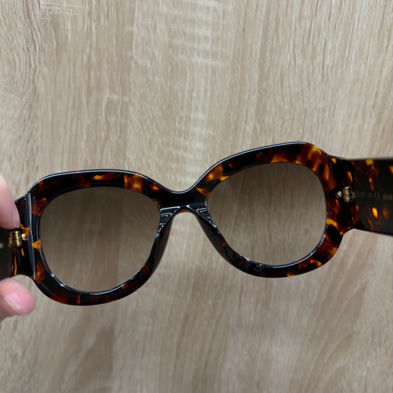 LV 琥珀金邊 Paris Texas咖啡漸層鏡面太陽眼鏡Z1133E-6