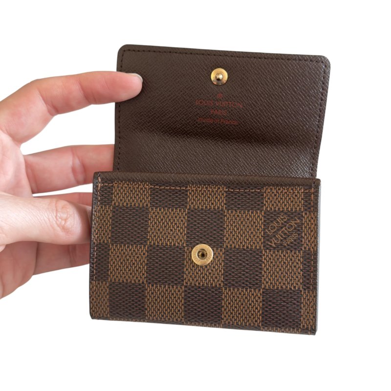 LOUIS VUITTON 棋盤格 卡包-13