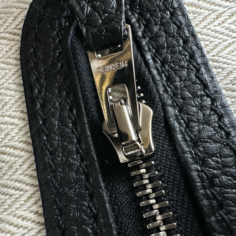 HERMES GARDEN PARTY 36 黑色真皮手提包 U Stamp 全套有單-13