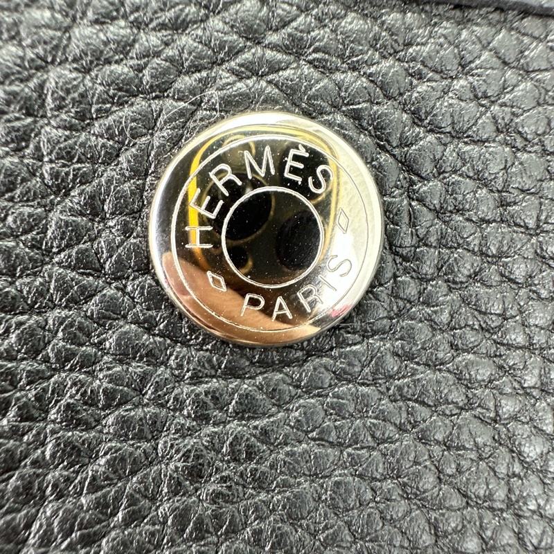 HERMES GARDEN PARTY 36 黑色真皮手提包 U Stamp 全套有單-19