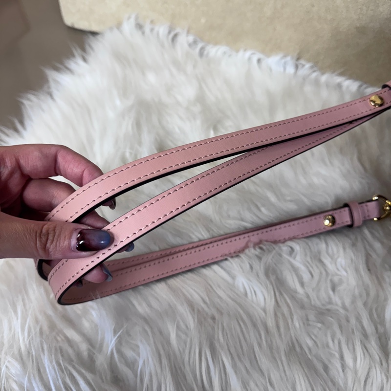 LV NeoNoe MM老花拼粉水桶包 晶片款-11