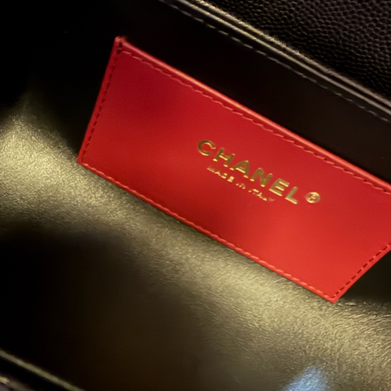 Chanel Preppy Coco 圓筒包 香奈兒黑色-9