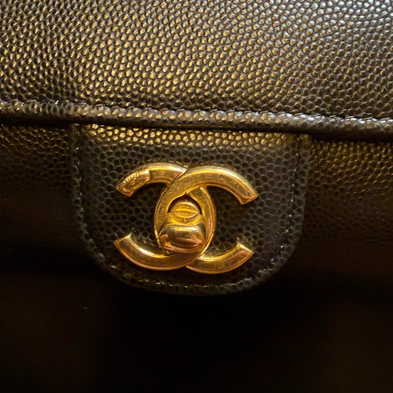 Chanel Preppy Coco 圓筒包 香奈兒黑色-11