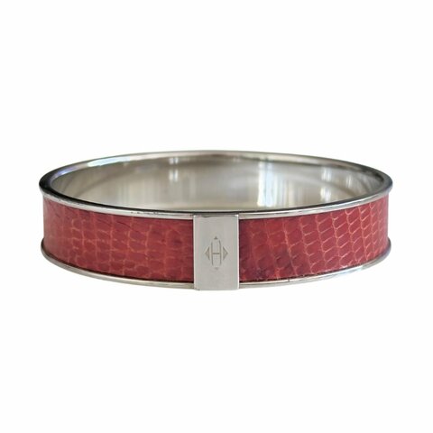 HERMES 蜥蜴皮革 手環