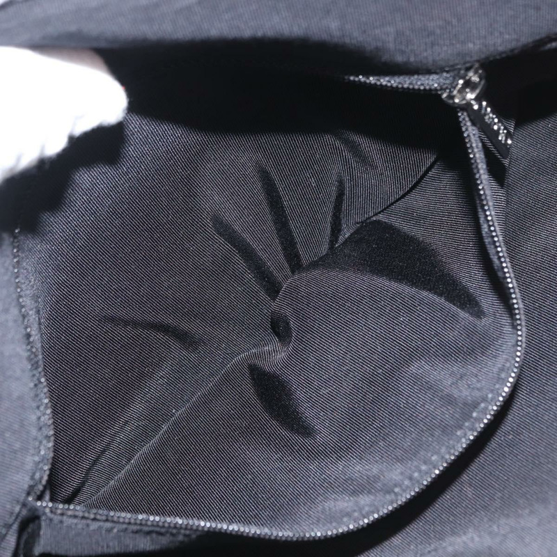 【日本直送】香奈兒 2.55 鏈條肩背包 尼龍材質 黑色 銀色 CC 標誌 正品 169050-25