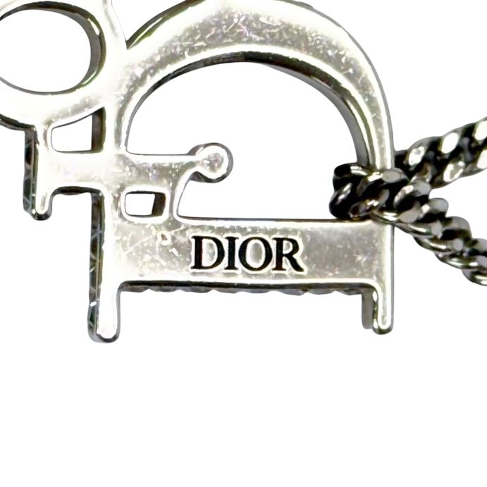 DIOR Oblique 水鑽 頸鏈-5