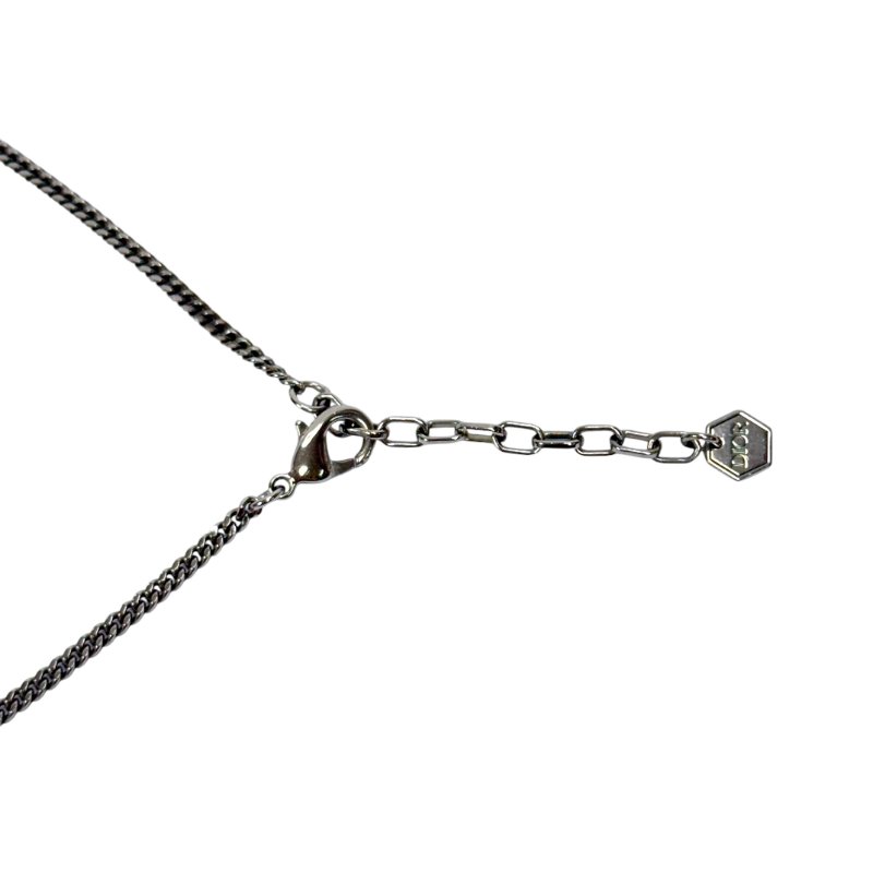 DIOR Oblique 水鑽 頸鏈-7