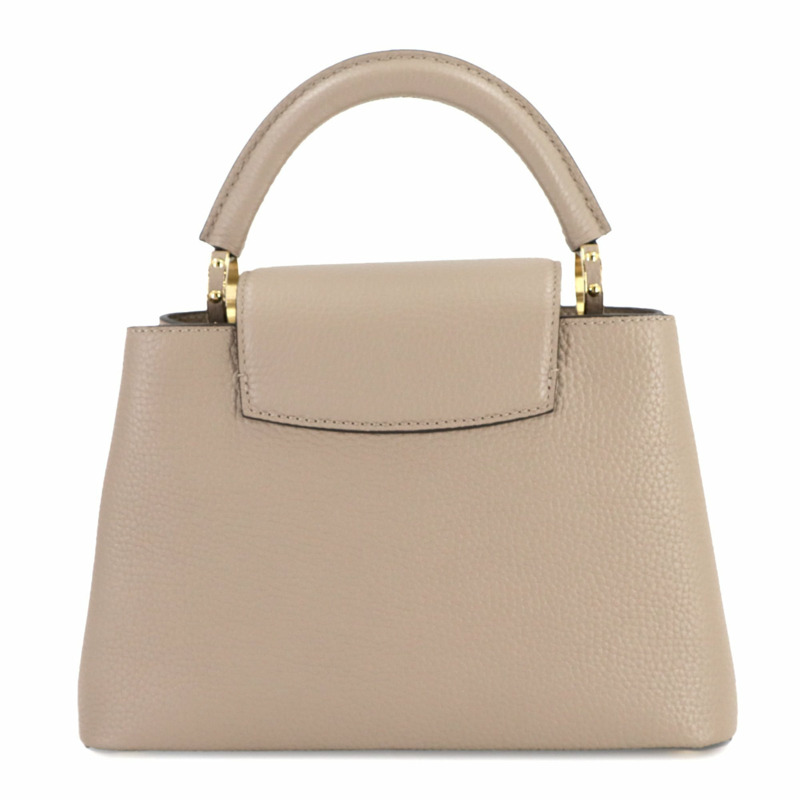 路易威登 Capucines BB 兩手提單背包，Taurillon 皮革材質，配備 Gale M94634 RFID 防盜系統-1