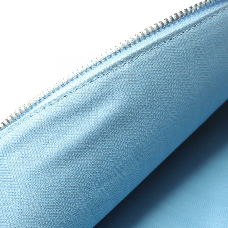 LOEWE 迷你斜背相機包 C565R41X02 皮革 藍色 二手 女士-4