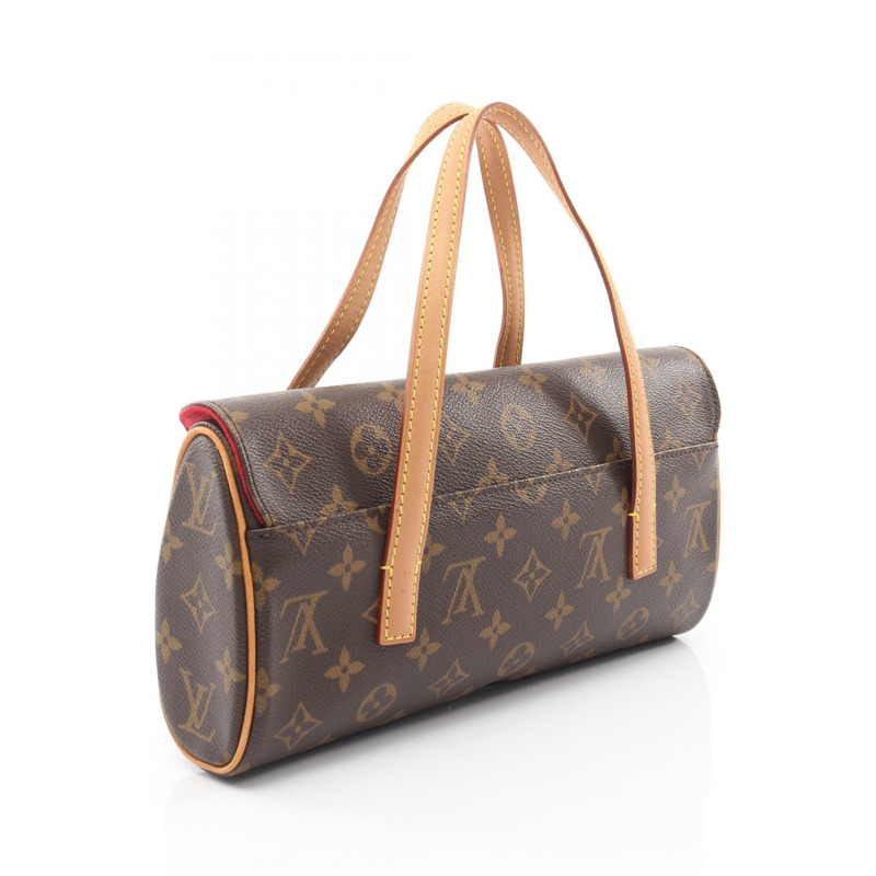 路易威登 Sonatine 手提包 M51902 Monogram 帆布皮革棕色二手女士-1