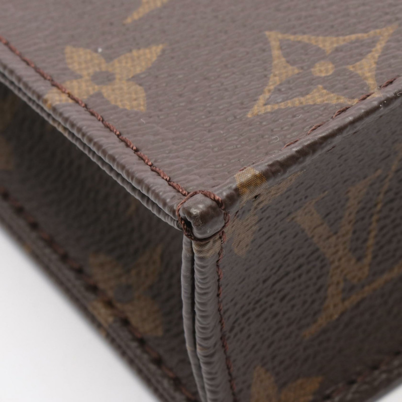 路易威登 Petit Sac Plat 斜背包 M69442 Monogram 帆布 二手 LV-5