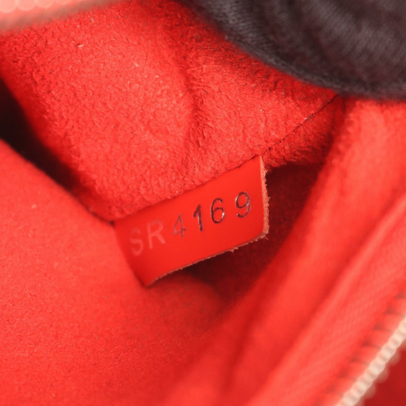 路易威登 Neonoe 斜背包 M54367 Epi 皮革 靛藍色 紅色 二手-4