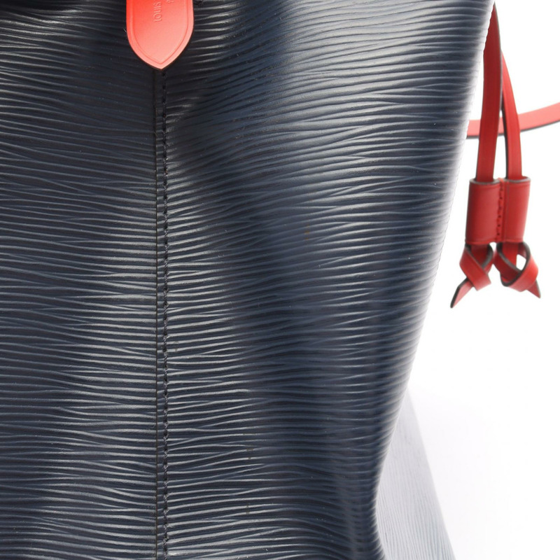 路易威登 Neonoe 斜背包 M54367 Epi 皮革 靛藍色 紅色 二手-8