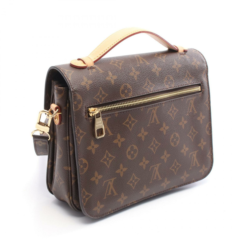 路易威登 Pochette Metis MM 單肩手提包 M44875 Monogram 帆布 二手 LV-1