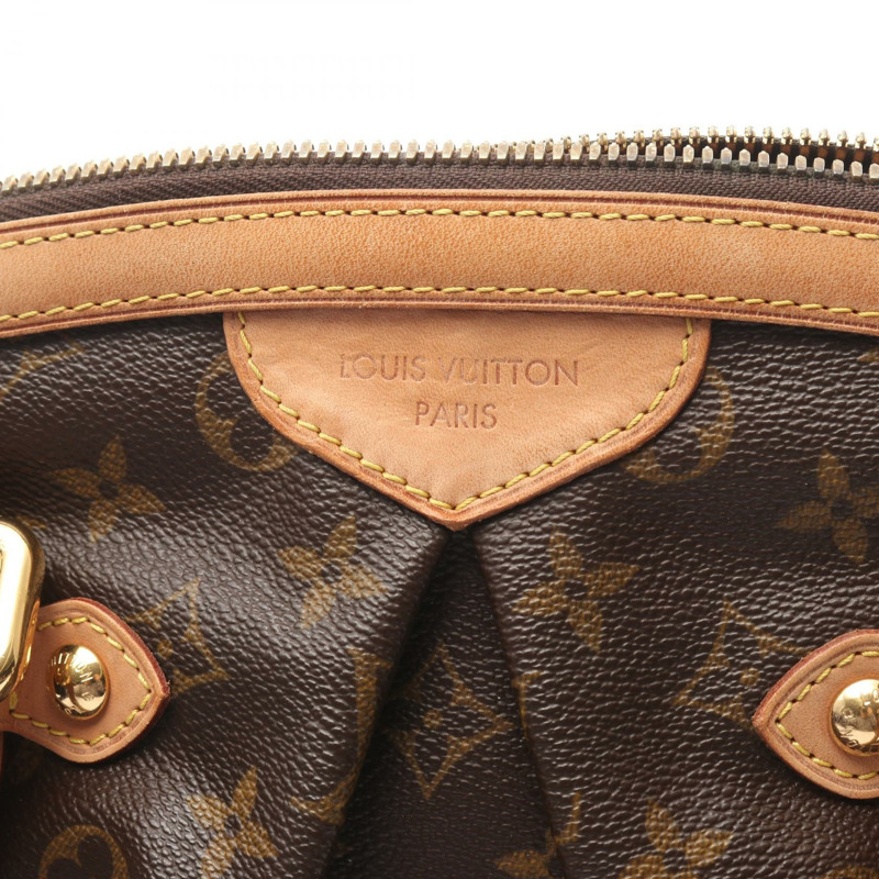 路易威登 Tivoli GM 肩手提包 M40144 Monogram 帆布皮革 二手 LV-9