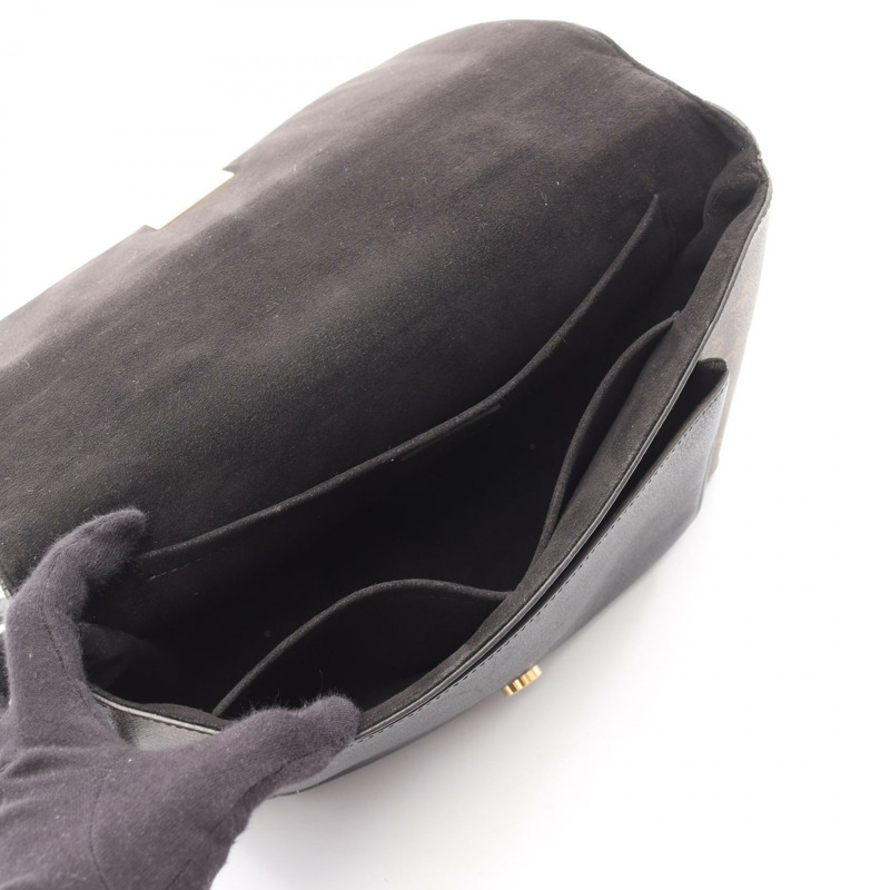 路易威登 Marignan 單肩手提包 M44259 Monogram 帆布 棕色/黑色 二手-2