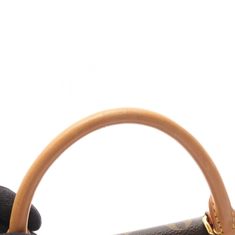 路易威登 Marignan 單肩手提包 M44259 Monogram 帆布 棕色/黑色 二手-6