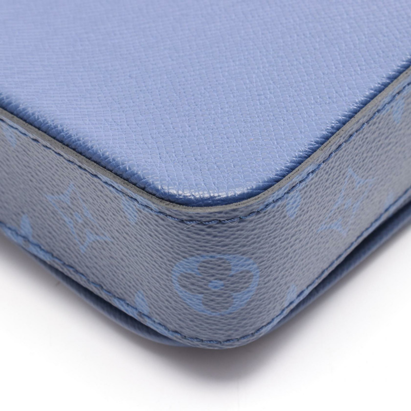 路易威登 Trio Messenger 單肩包 M30848 Taigarama 帆布皮革二手-4